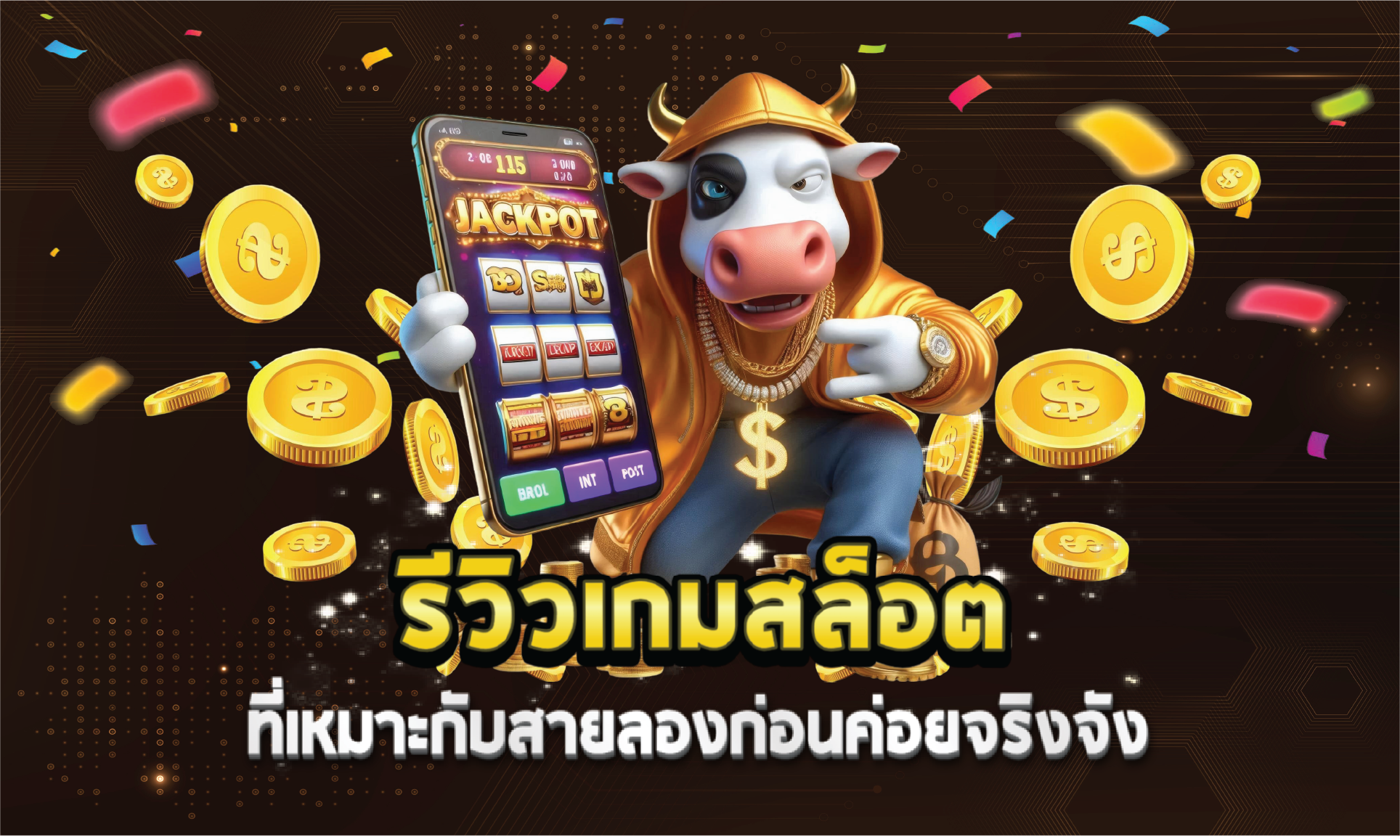 รีวิวเกมสล็อตที่เหมาะกับสายลองก่อนค่อยจริงจัง